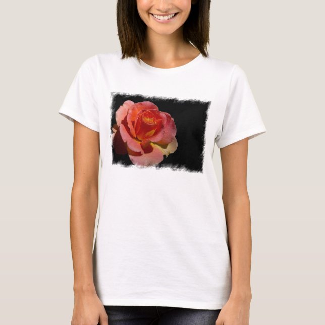 Orange Rose 2 T-Shirt (Vorderseite)