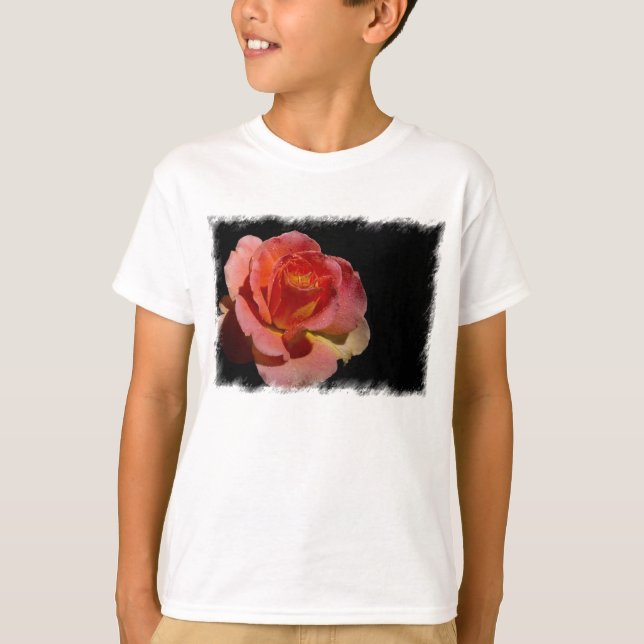 Orange Rose 2 T-Shirt (Vorderseite)