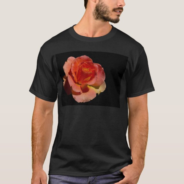Orange Rose 2 T-Shirt (Vorderseite)