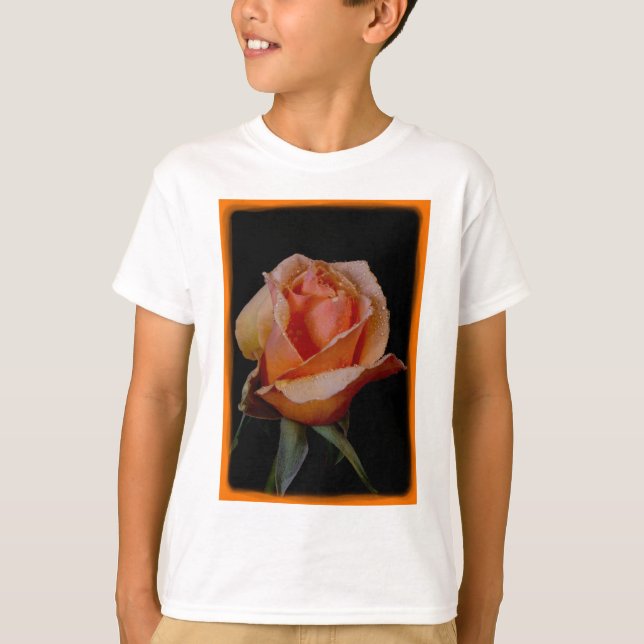 Orange Rose 3 T-Shirt (Vorderseite)