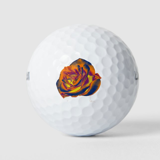Orange Rose Golf Ball (Vorderseite)