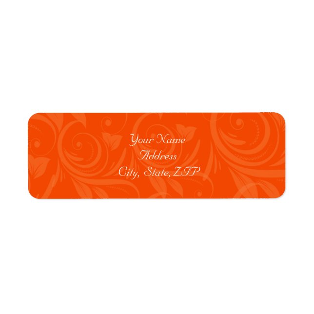 Orange Rose Graphic Wedding (Vorne)