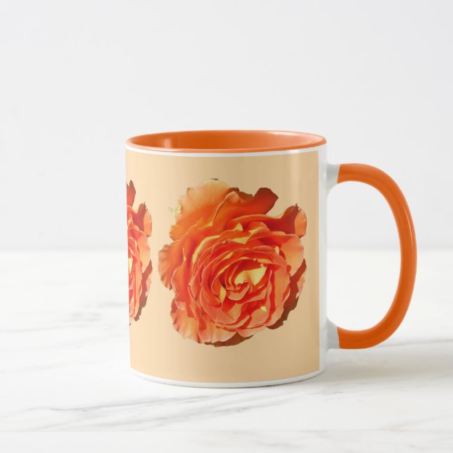 Orange Rose I Hübsch Tasse (Rechts)
