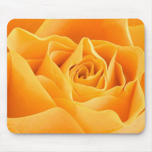 Orange Rose Mousepad (Vorne)