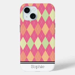 Orange & Rose Raute Custom Samsung Case-Mate iPhone Hülle