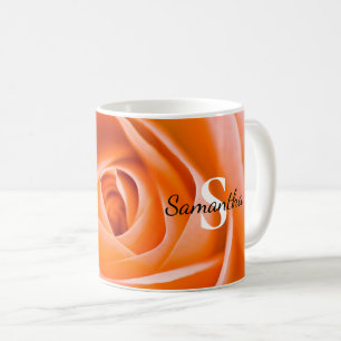 Orange Rose Tasse
