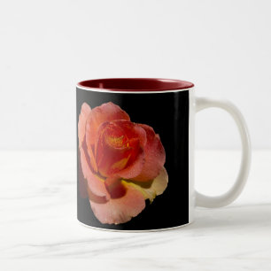 Orange Rose Zweifarbige Tasse