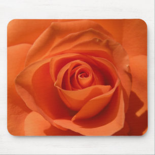 Orange Rosen-Mausunterlage Mousepad