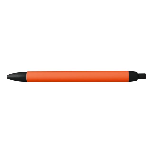 Orange-Rote Farbe einfarbig Kugelschreiber (Vorderseite)