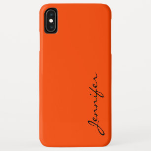 Orange-rote Farbgebung Case-Mate iPhone Hülle