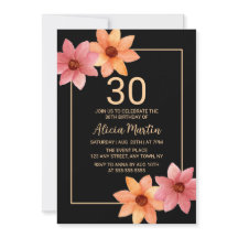 Orange Rote Herbstflora jedes Alters Schwarzer Geb