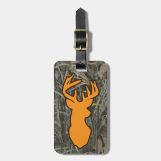 Orange Rotwild-Kopf-Camouflage-Gepäck-Umbau Gepäckanhänger