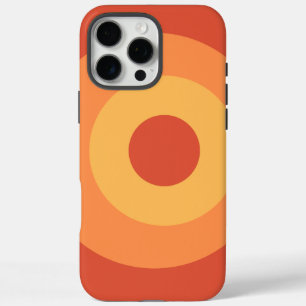 Orange Round Apple iPhone 16 Pro Max Fall Hülle