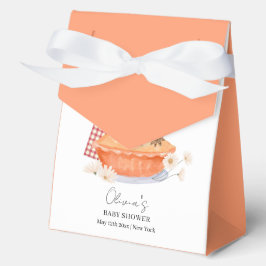 Orange Rustikale Süsse Pie Blume Fall Baby Dusche Geschenkschachtel