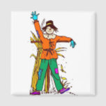 Orange Scarecrow Magnet<br><div class="desc">Orange Scarecrow</div>