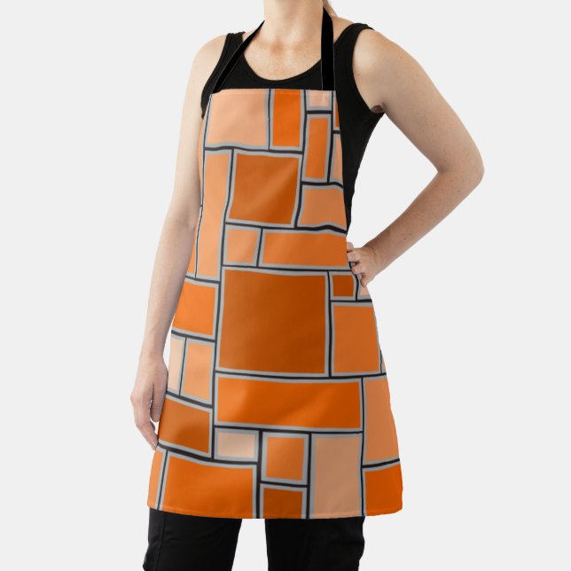 Orange-Schattierungen Schürze (InSitu)