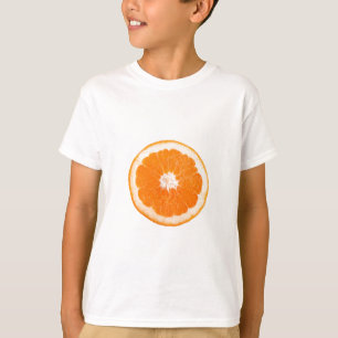Orange Scheibe T-Shirt