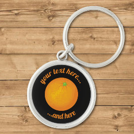 Orange Schlüsselanhänger