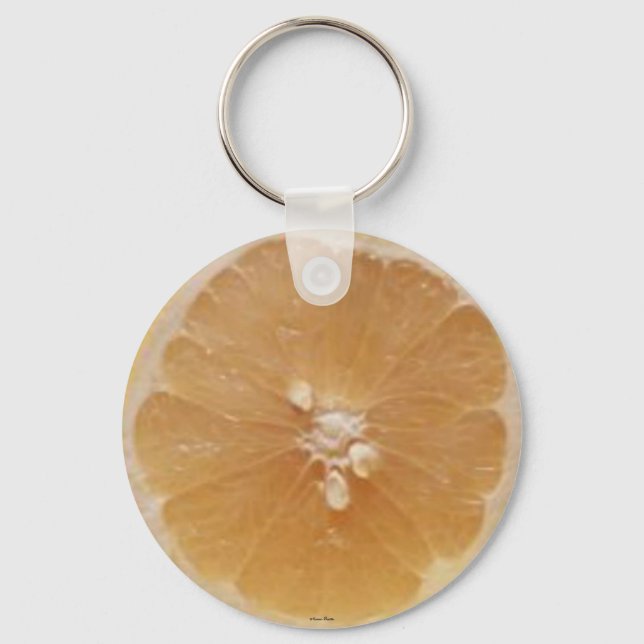 Orange Schlüsselanhänger (Vorderseite)