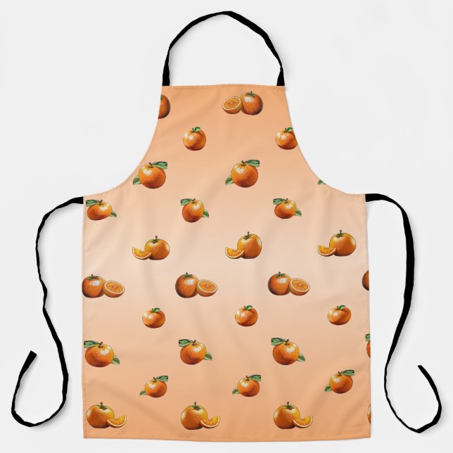 Orange Schürze (Vorderseite)