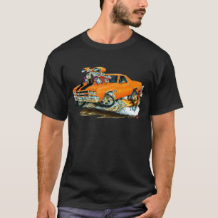Orange-Schwarzer LKW 1970 EL Camino T-Shirt