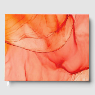 Orange Sherbert Gästebuch