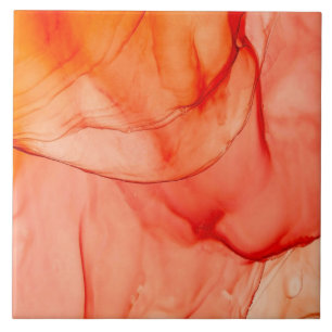 Orange Sherbet Fliese