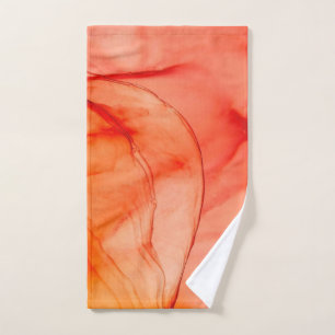 Orange Sherbet Handtuch
