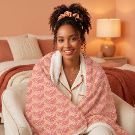 Orange Sherpadecke
