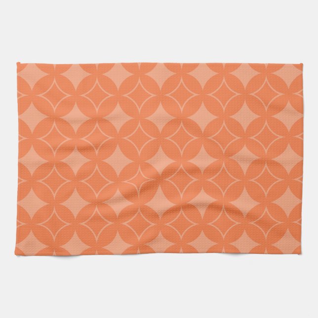 Orange Shippo Handtuch (Horizontal)