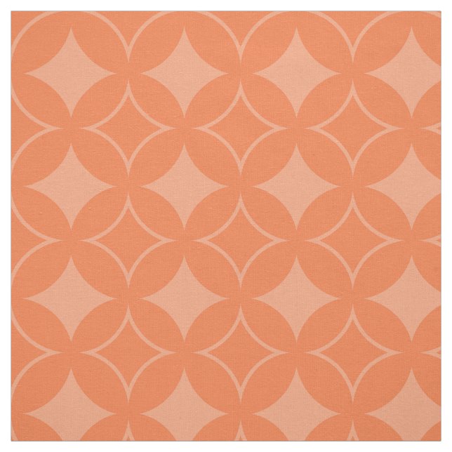 Orange Shippo Stoff (Muster)