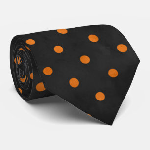 Orange Skulls and Sunflower Series Design 10 Tissu Krawatte