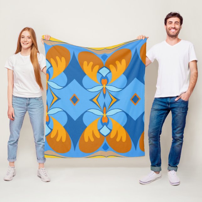Orange Sky Fleece Blanket (Beispiel)
