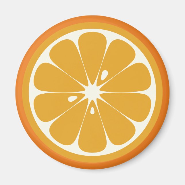 Orange Slice Magnet (Vorne)