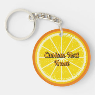 Orange Slice Schlüsselanhänger