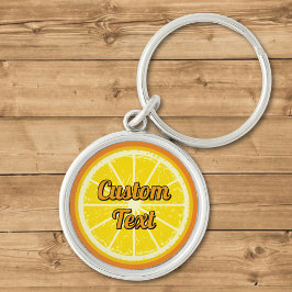 Orange Slice Schlüsselanhänger