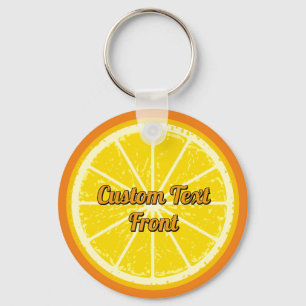 Orange Slice Schlüsselanhänger