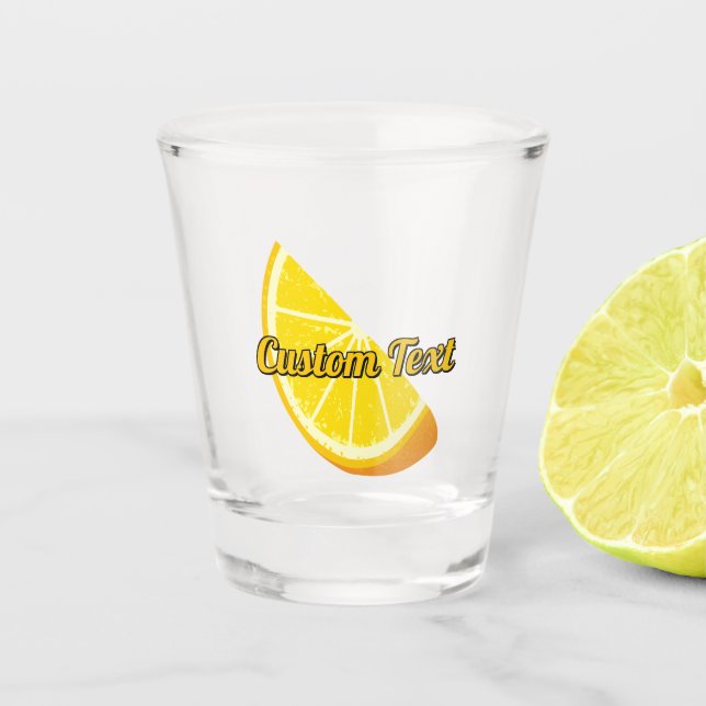 Orange Slice Schnapsglas (Vorderseite)
