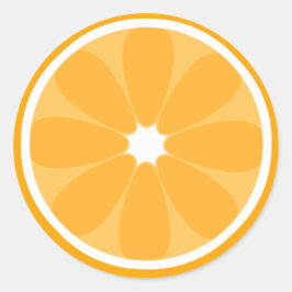 Orange Slice Sticker