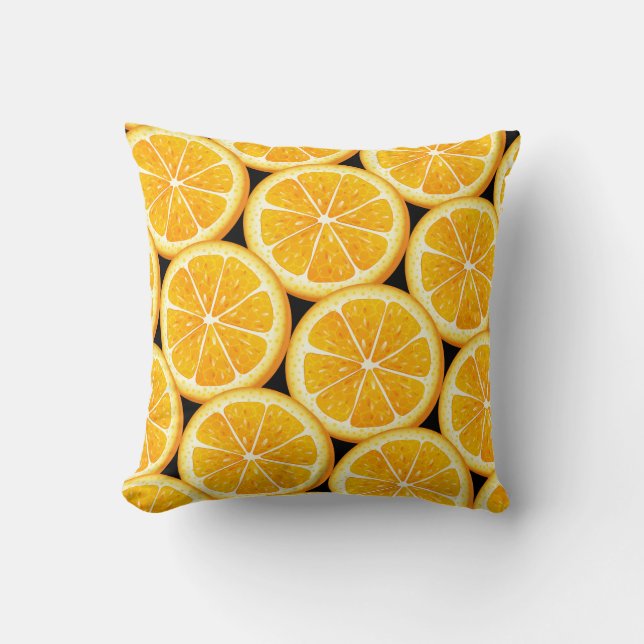 Orange Slices Pillow Kissen (Vorderseite)