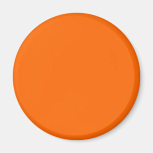 Orange Solid Color Magnet