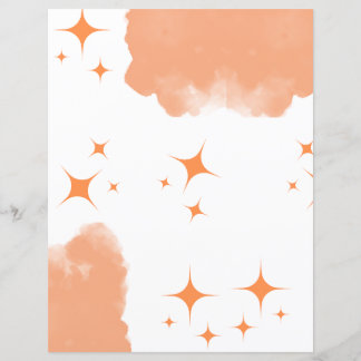 Orange Sonic Stationary