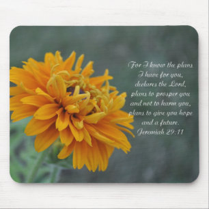 Orange Sonnenblume Jeremias 2911 Mousepad