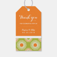 Orange Sonnenblumen Blumenmuster Geschenk Hochzeit