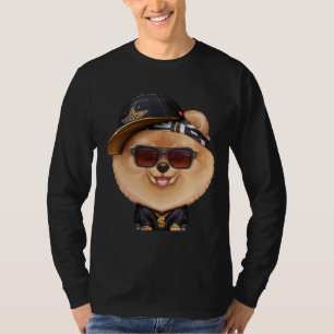 Orange Spitz Hip Hop Super Star T-Shirt