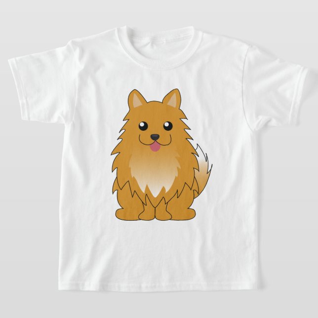 Orange Spitz T-Shirt (Ablage )