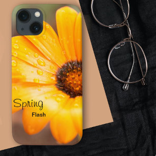Orange Spring Flash African Daisy Foto Custom Case-Mate iPhone Hülle