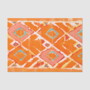 Orange Stammes- II Seidenpapier