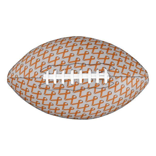 Orange Standard Ribbon Football (Vorderseite)