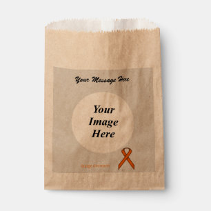 Orange Standard Ribbon Template by Kenneth Yoncich Geschenktütchen